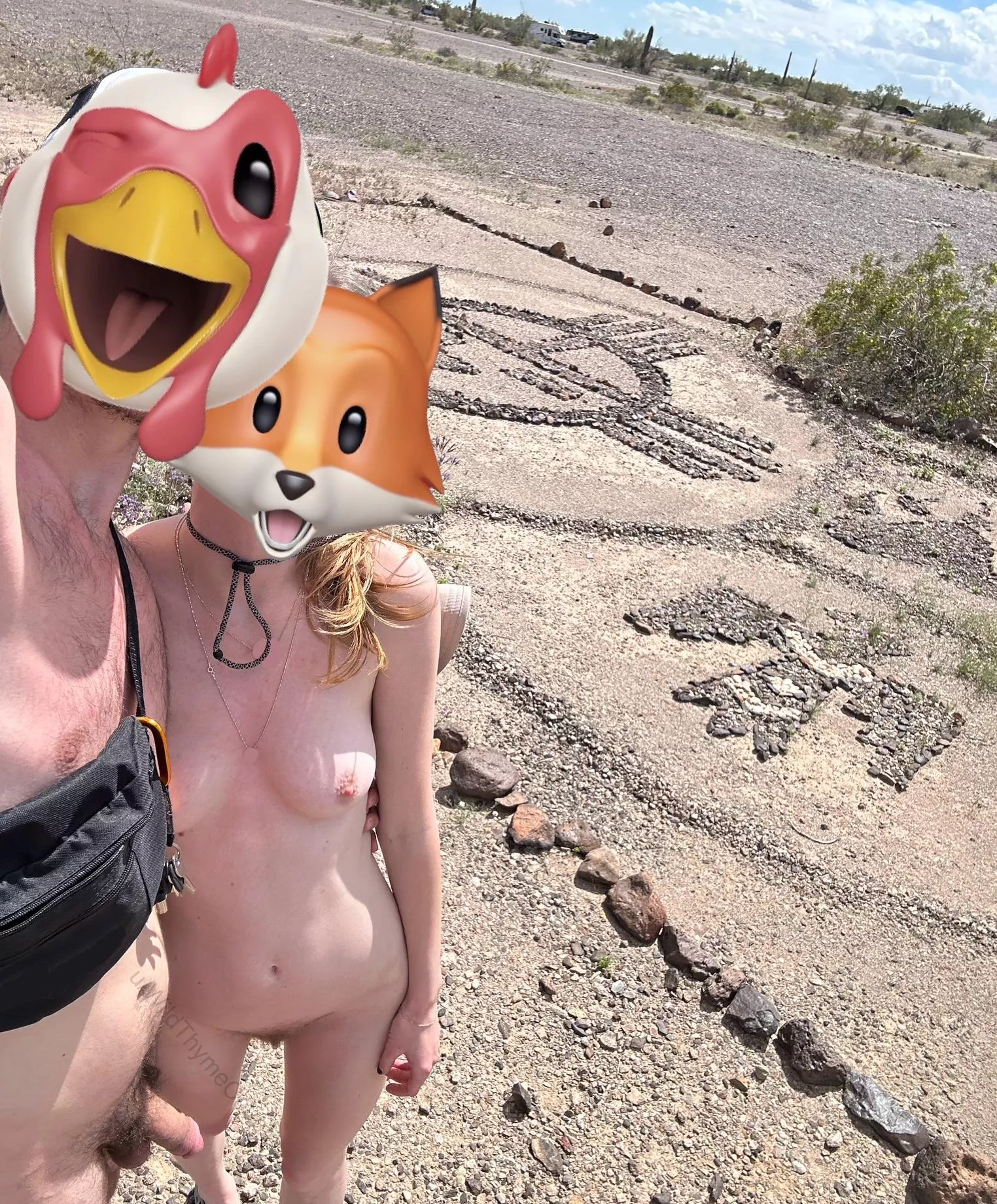 Camping is the best nude!