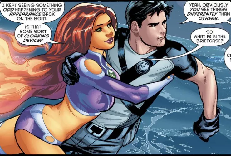Flying away with Grayson [Starfire #7]