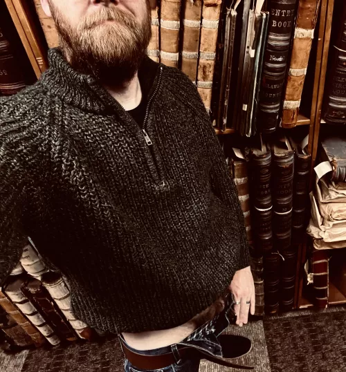 Fun fact: Archives need to be colder to prevent mold, so wear a sweater!