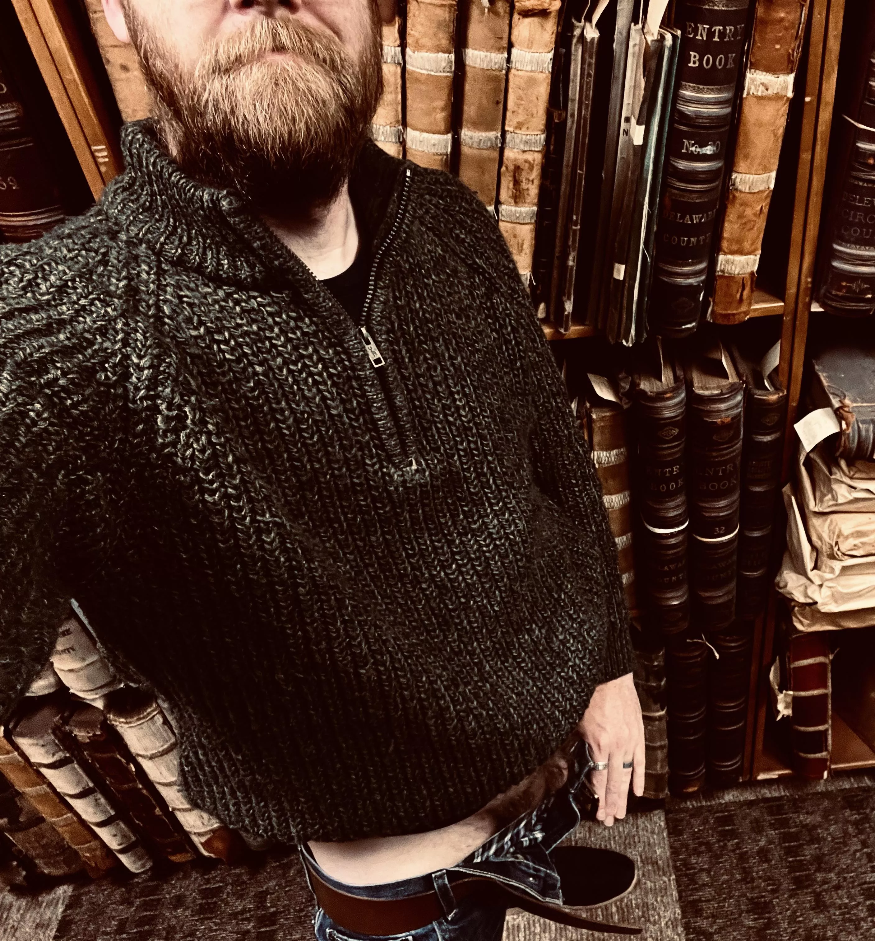 Fun fact: Archives need to be colder to prevent mold, so wear a sweater!