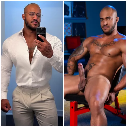 He is a present to unwrap! 