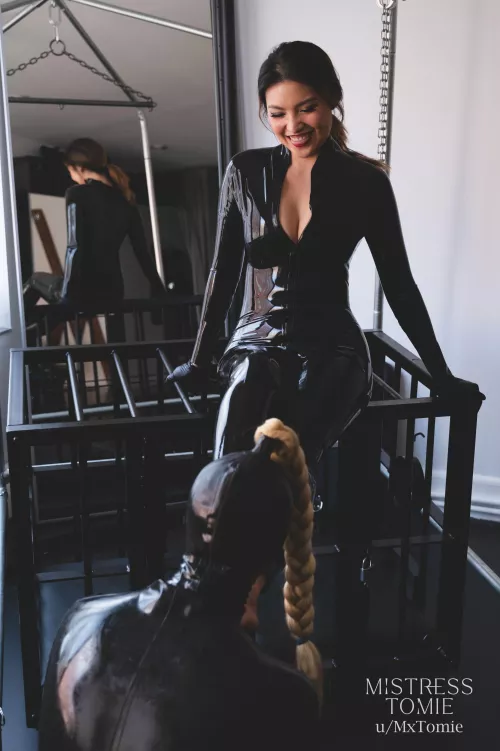 I love playing dress up with my toys. Look how happy it makes me