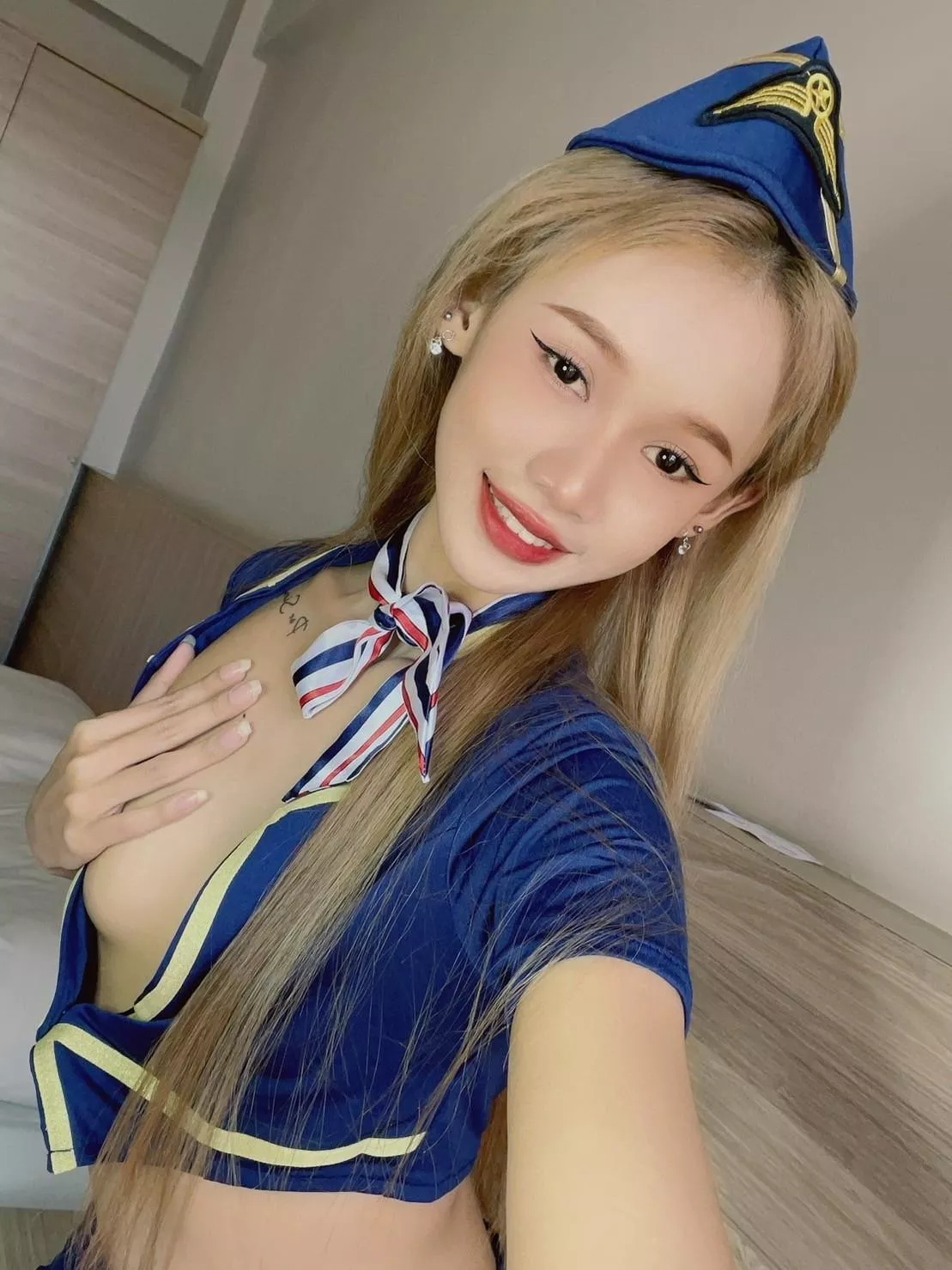 I love when you smile back