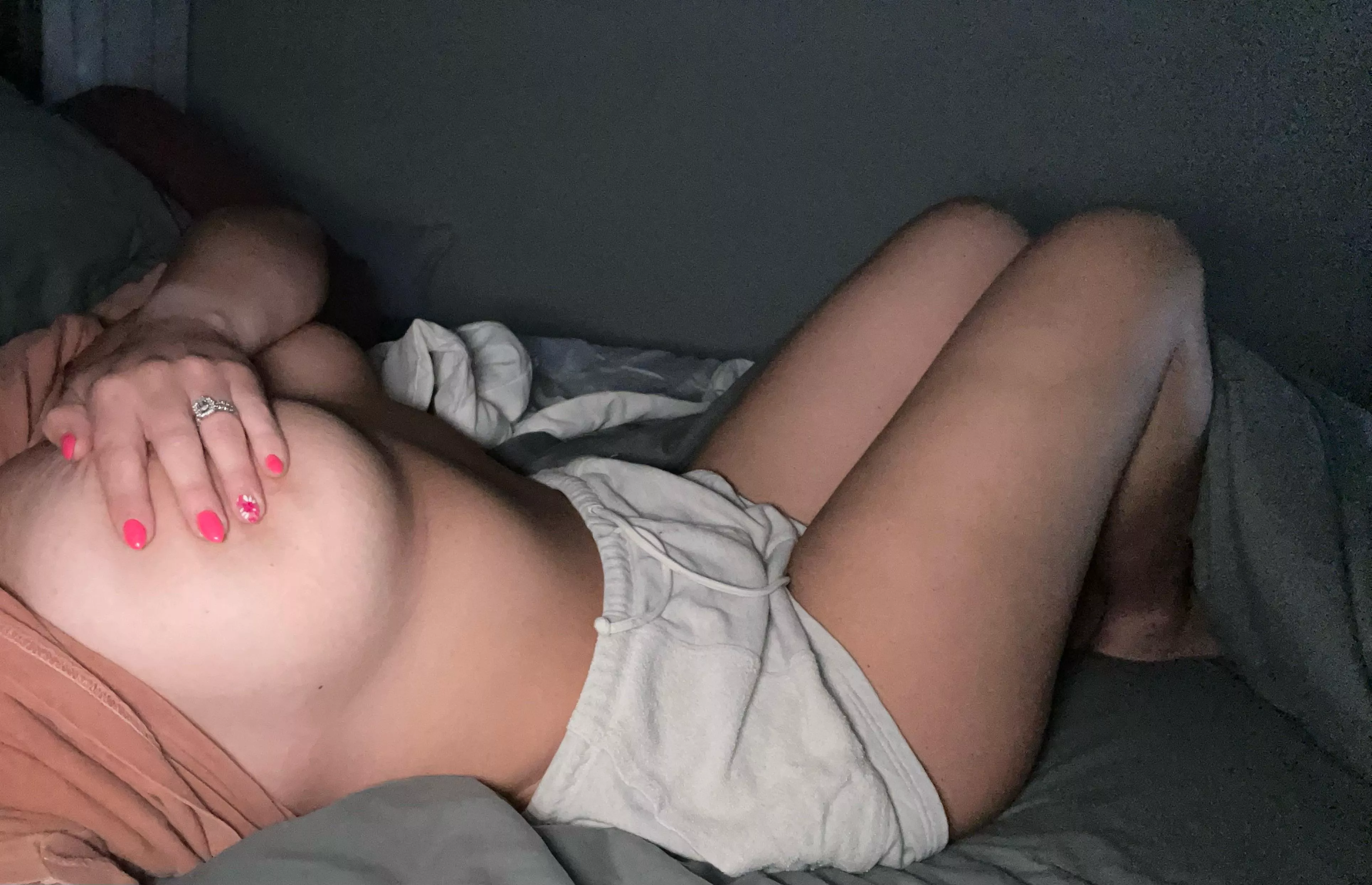 I’m home alone tonight, let’s see how naughty I can be