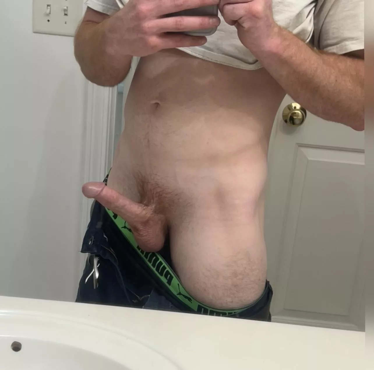 I’m only average in size but would you let that stop us from having a good time?