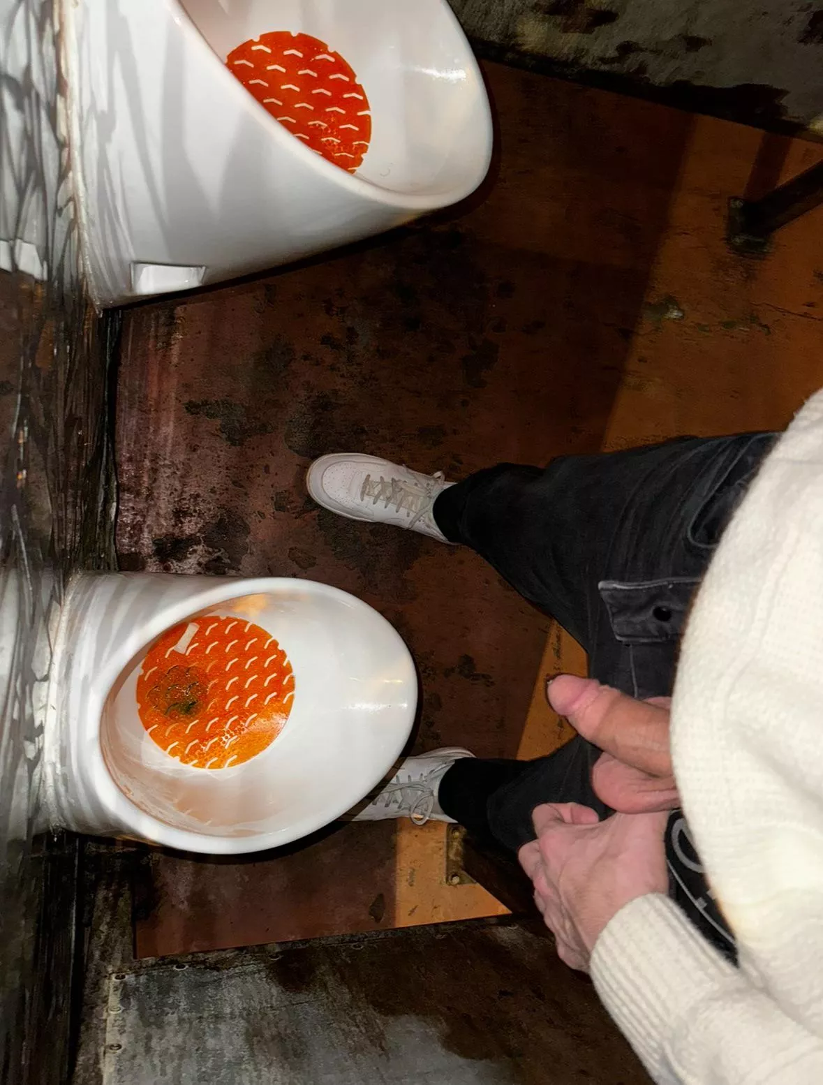 Meet me at the urinals?