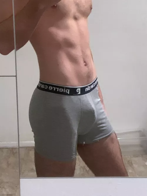 My soft bulge sits nicely in these don’t you think ;)