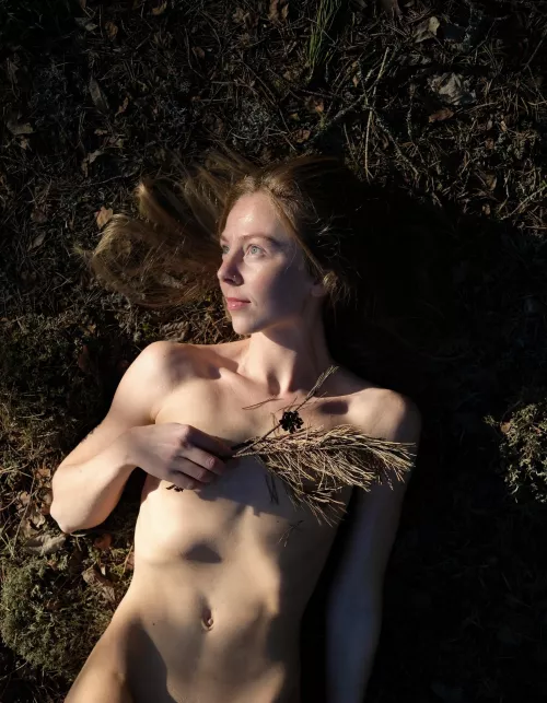 Naked for nature to grab