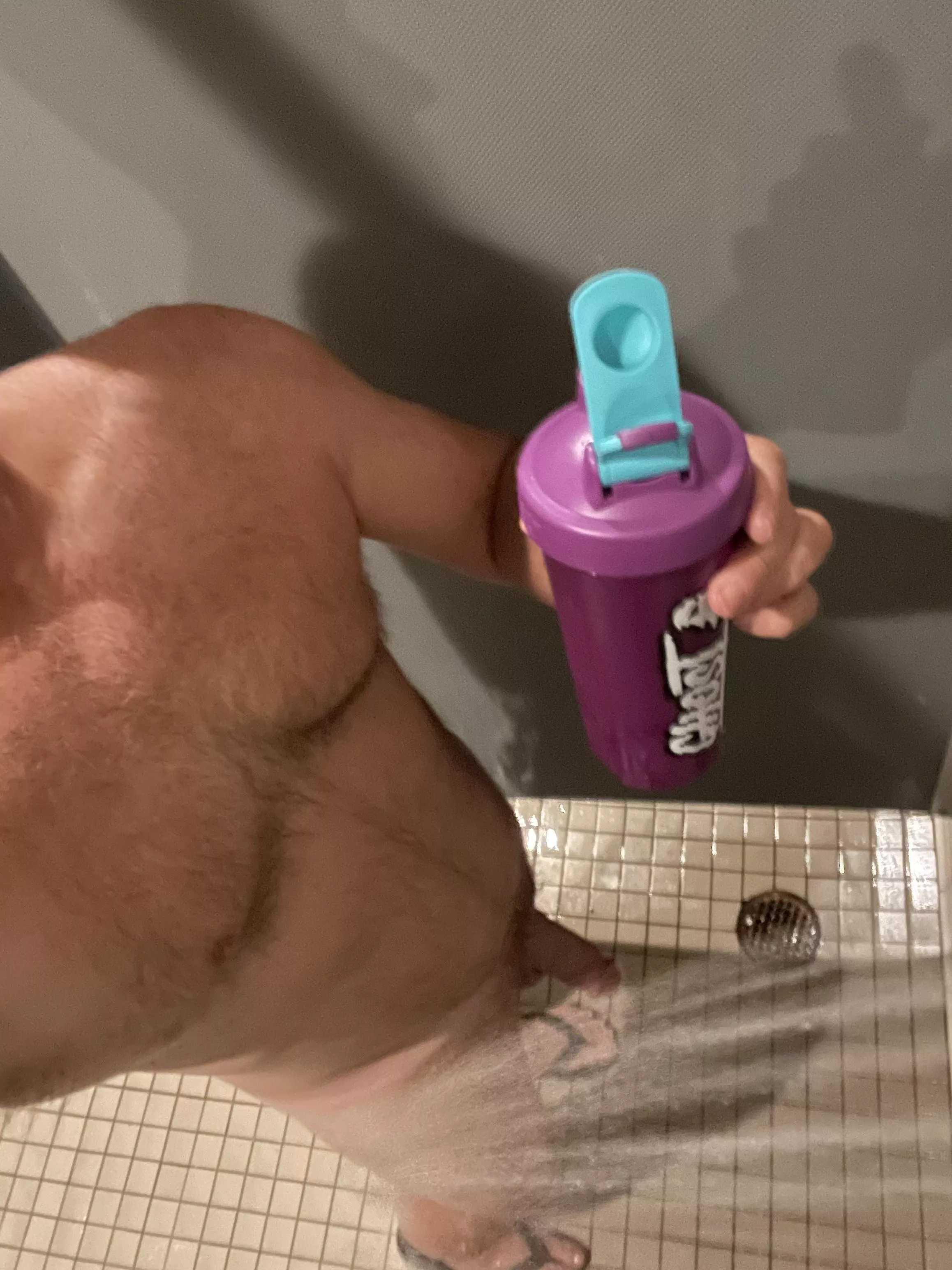 Post workout gym shower