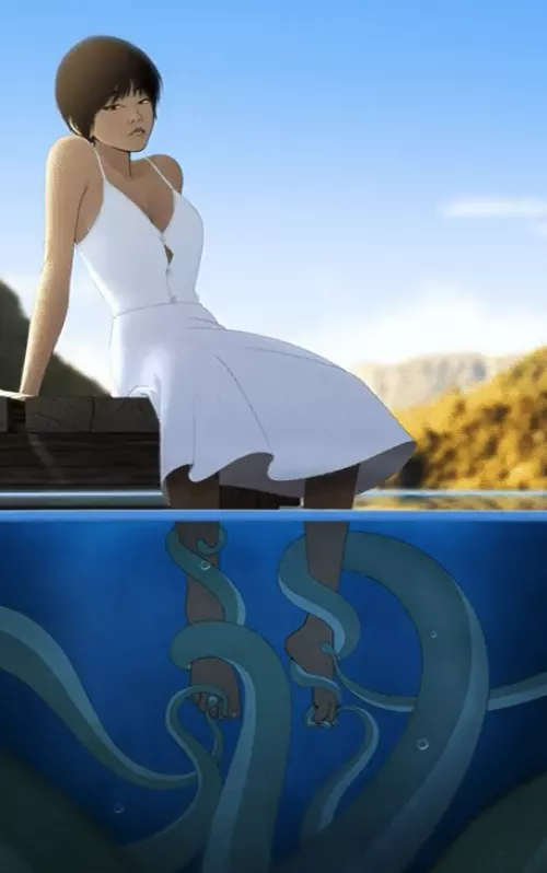 Relaxing Foot Massage on the pier