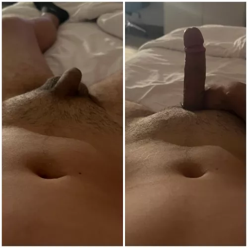 wanna feel me grow in your mouth?😛