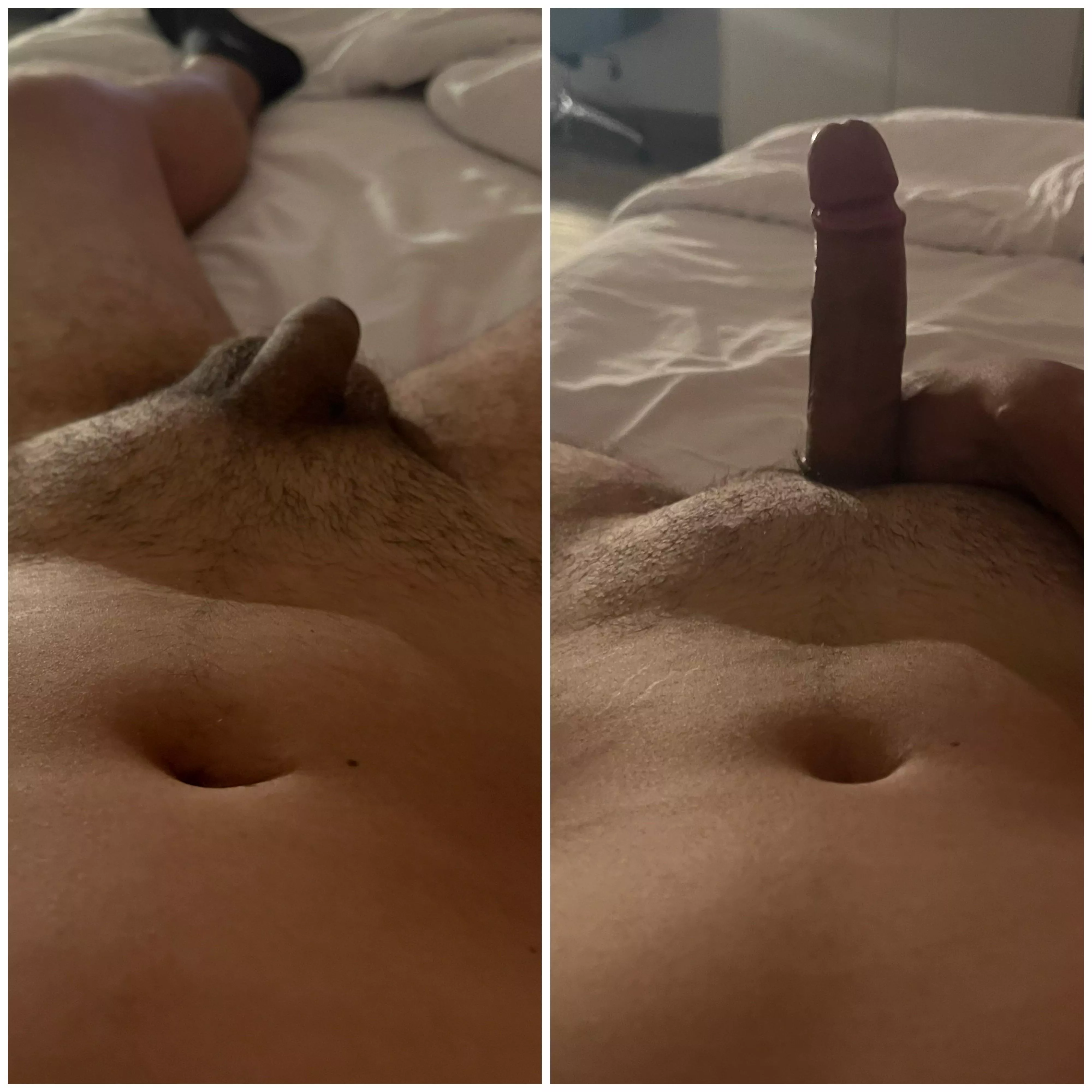 wanna feel me grow in your mouth?😛