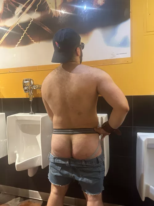 You catch me at the urinals like this, what’s your next move?
