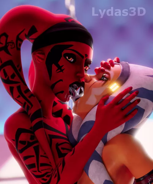 Ahsoka recieves some love from Talon (Lydas3D)