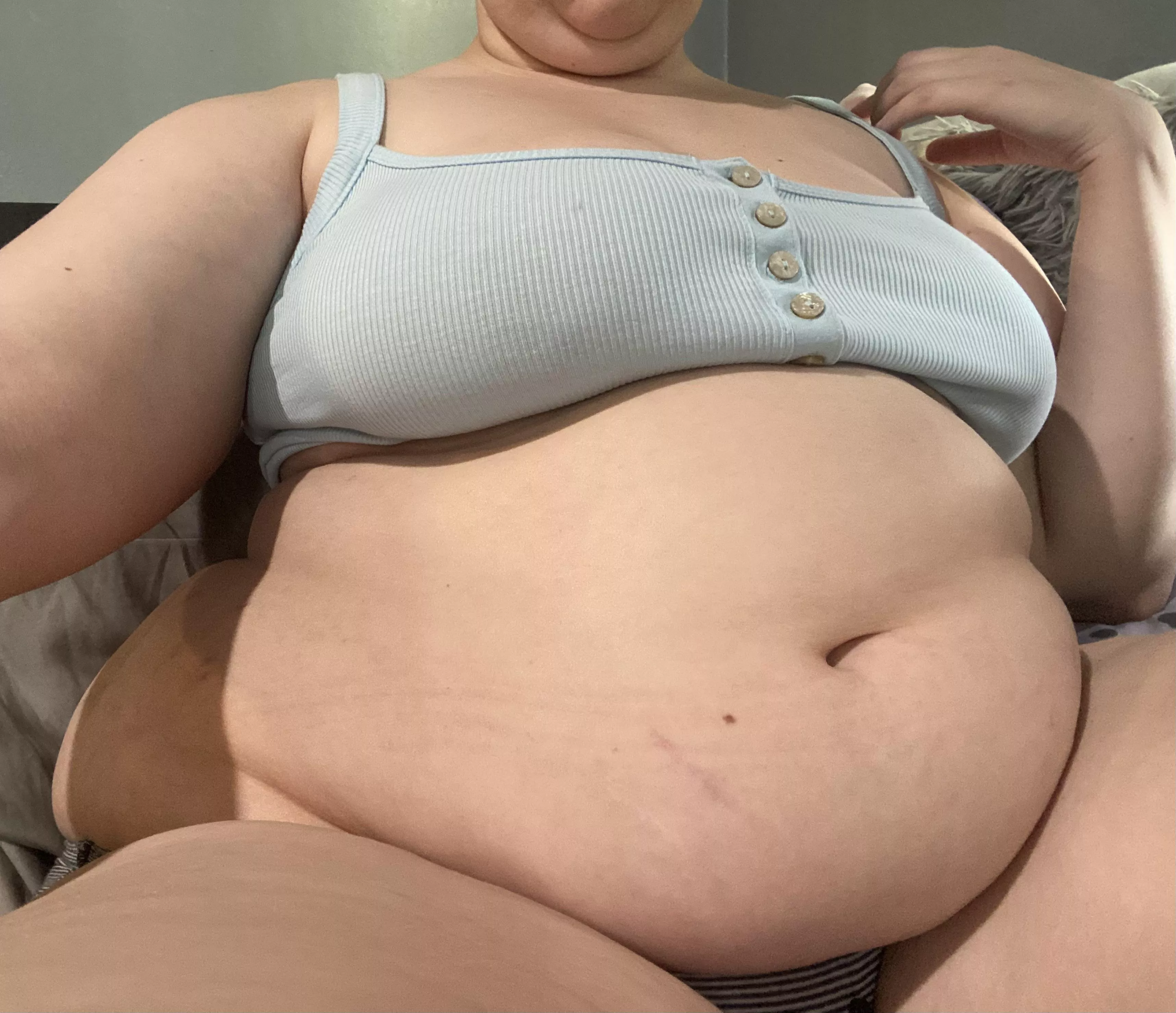 Belly is becoming a substantial part of my weight 