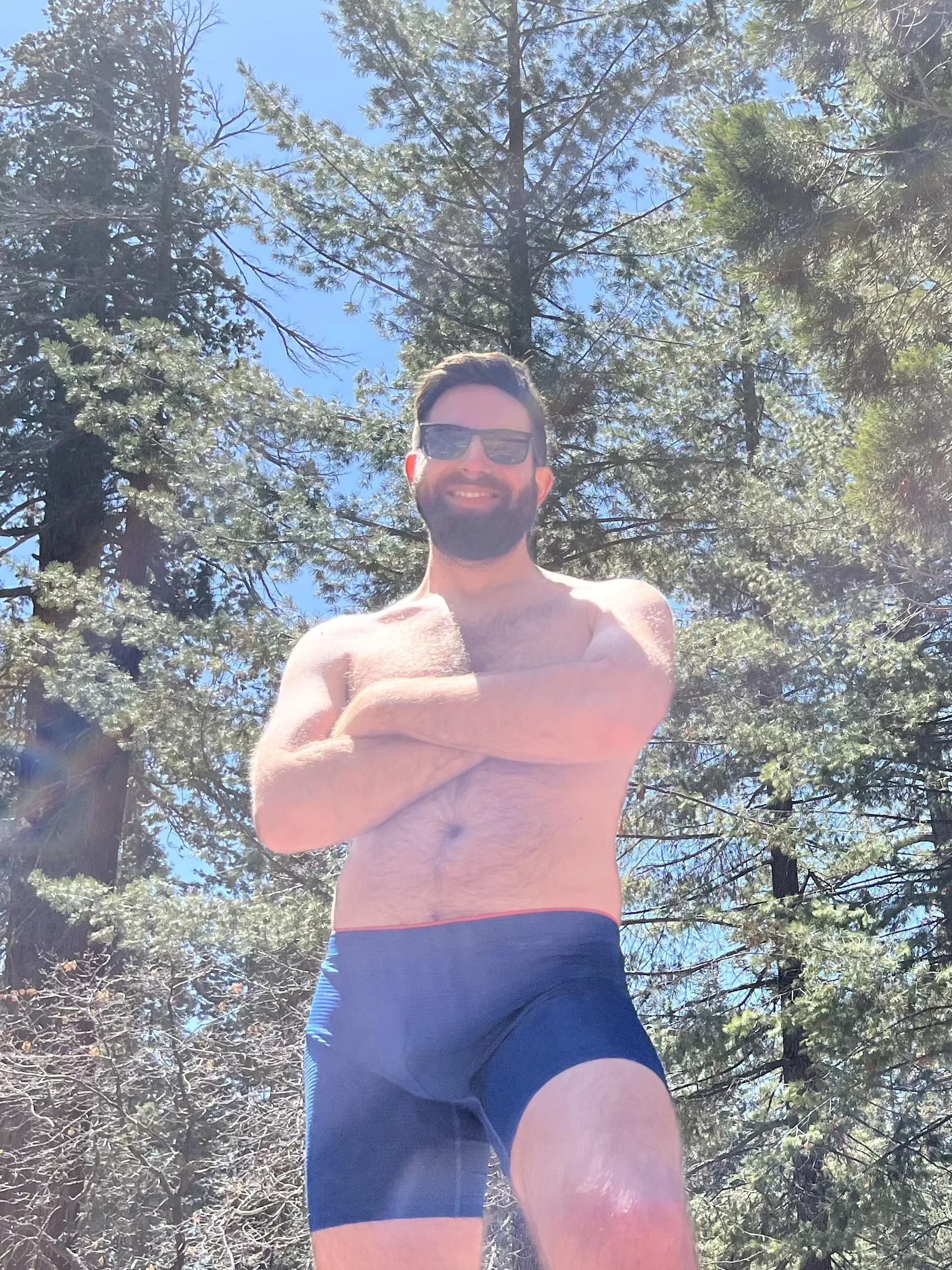 Boxer-briefs are the most underrated hiking outfit.