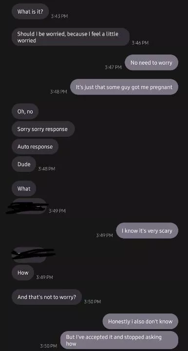 Confirmed! Convo with her cuck. She’s accepted it, he’ll learn too! 😉