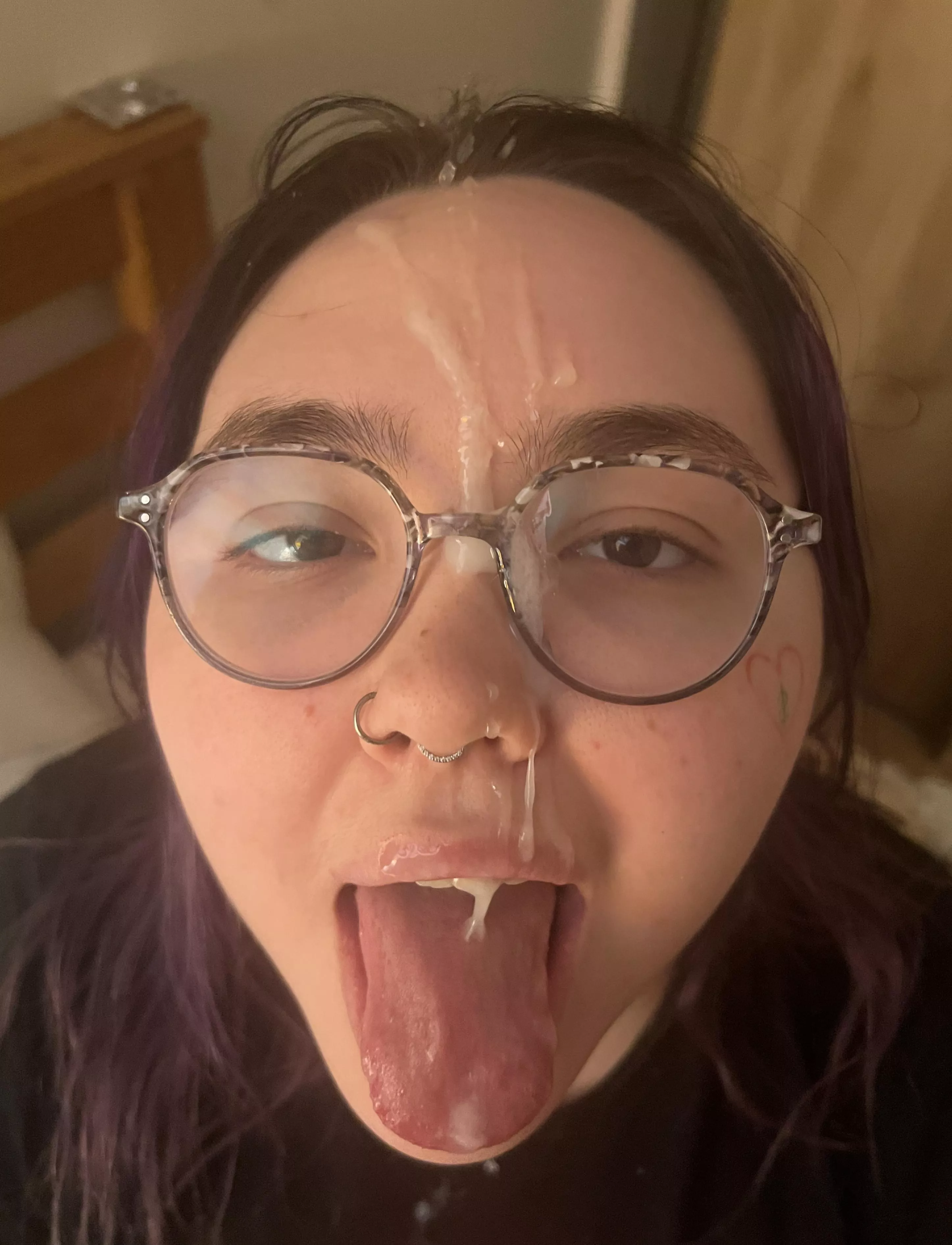 Cum on face is the best beauty product