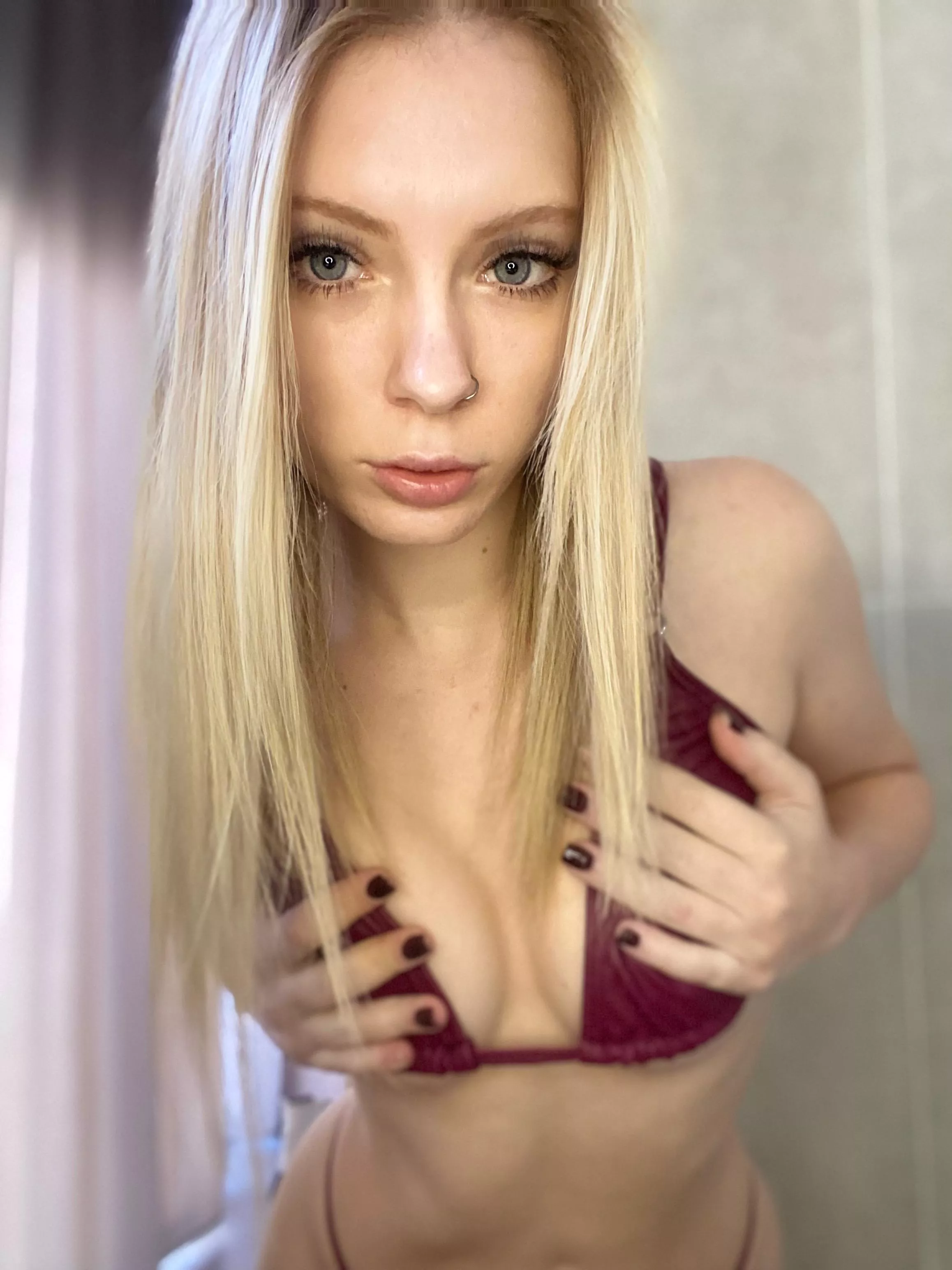 Ever been with a 19yo natural blonde tiny girl