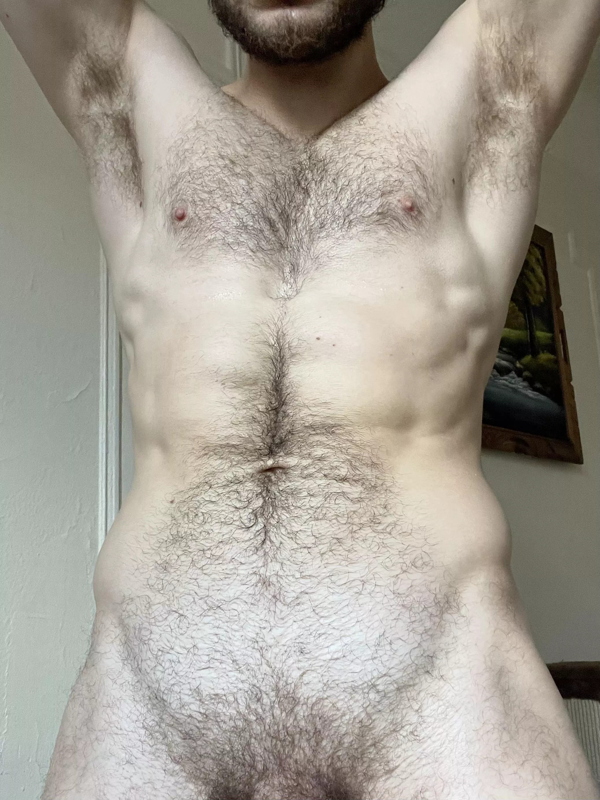 Gonna be so hairy (and musky) by the summer 🐺