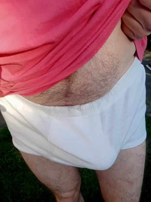 I found white panties from the 80s (Daddy 46)