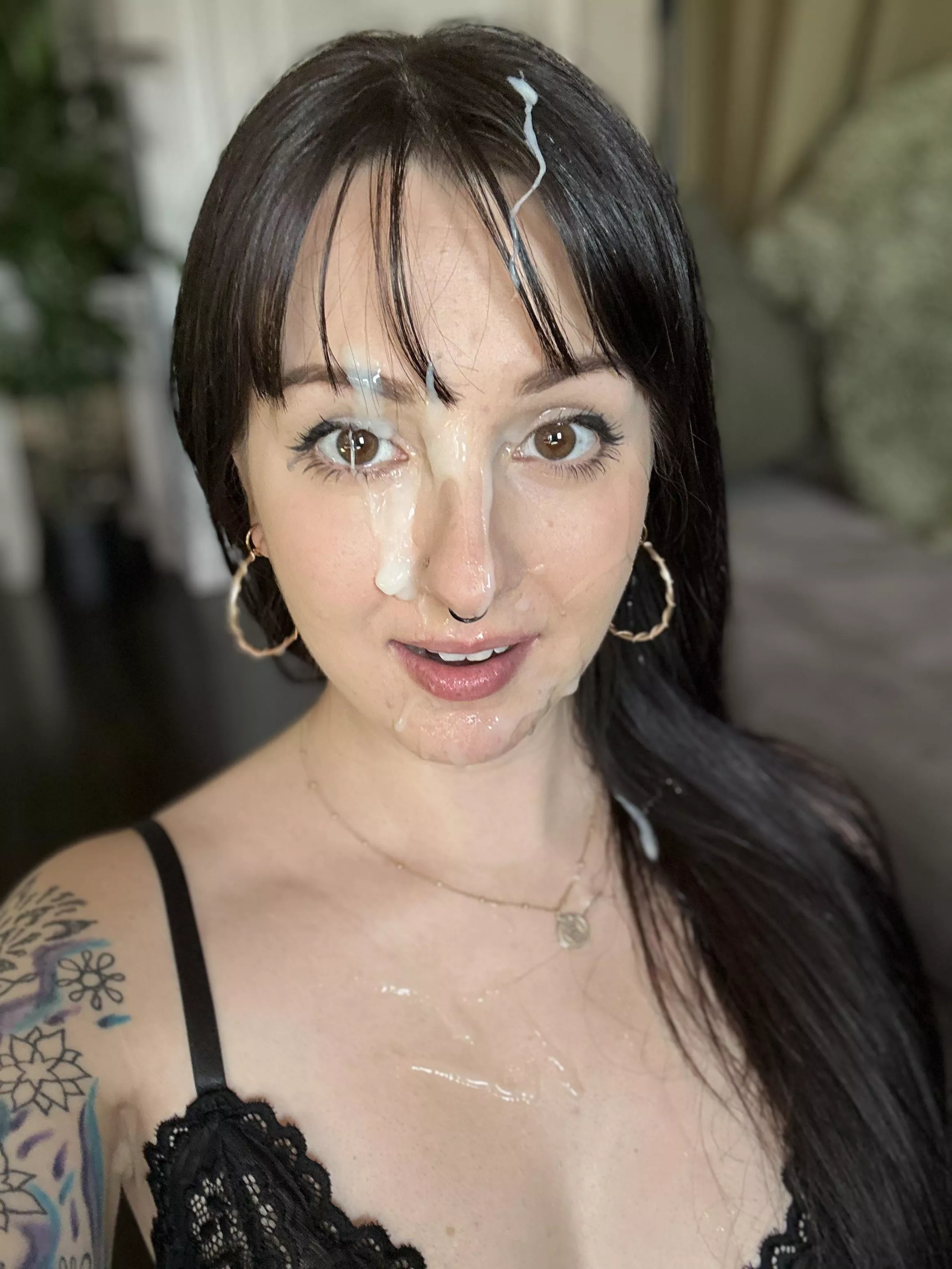 I hope your girlfriend lets you cum on her face