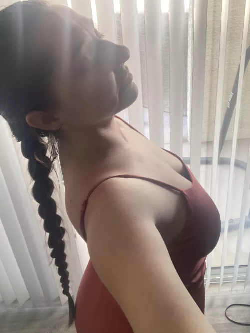 I went French with my braid this time 