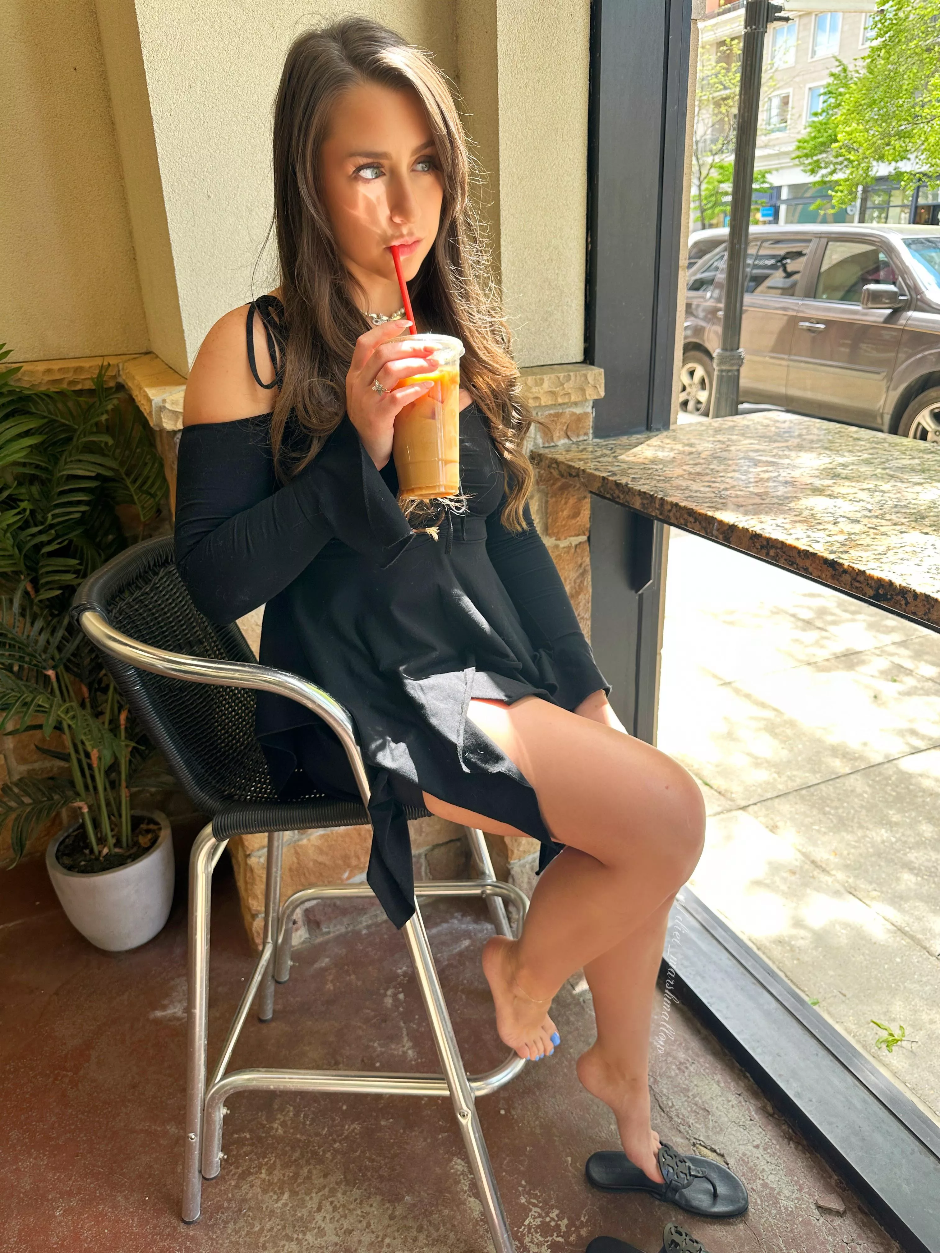 I’m gonna sip this and ignore you while you rub my feet, ok? 😈