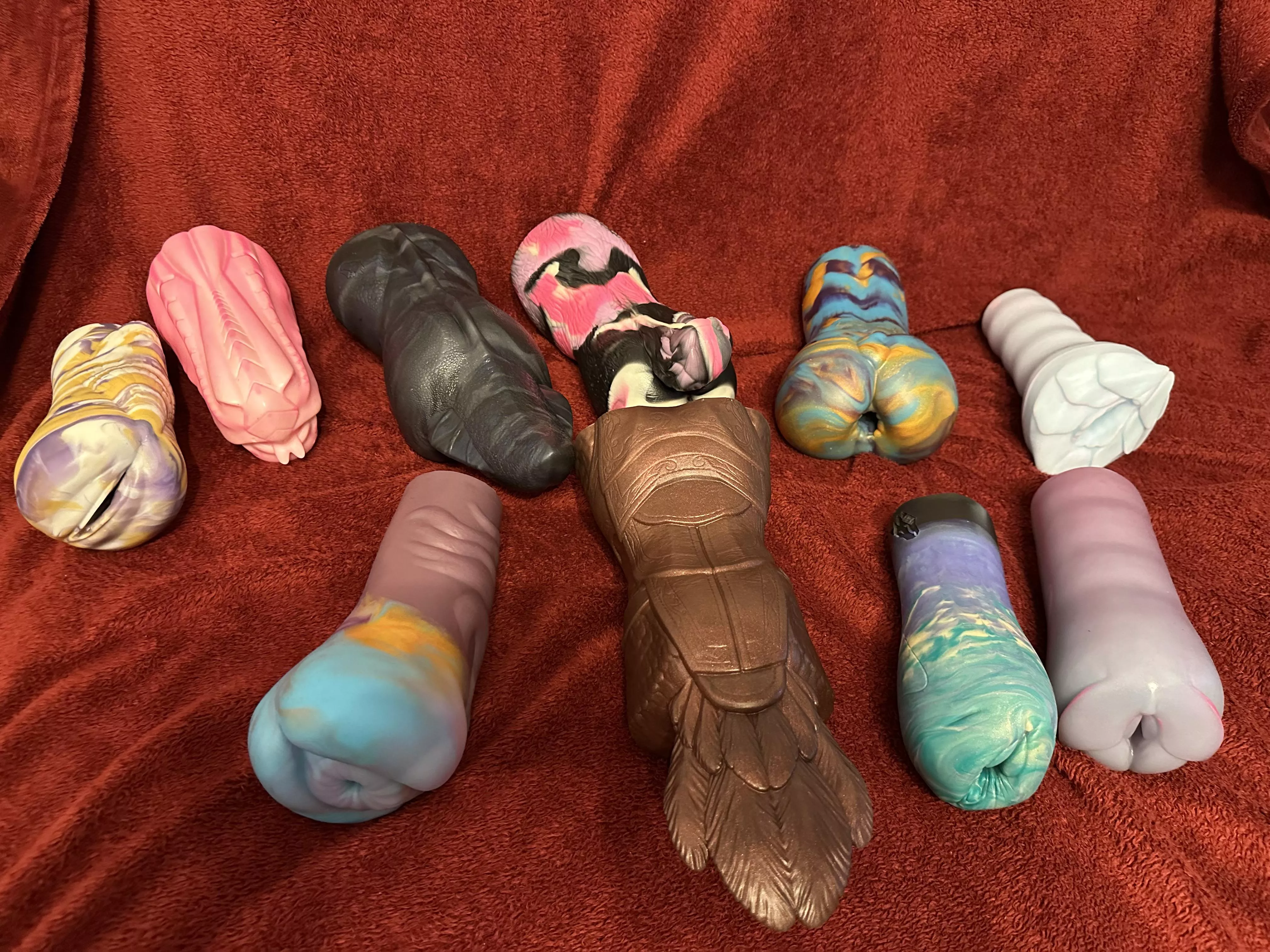 My little collection of BD masturbators (so far…)