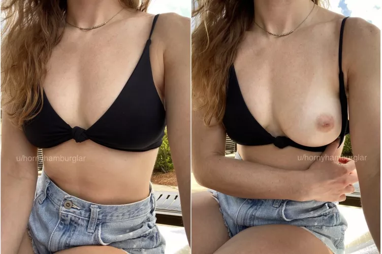 Quick flash at the pool ;)