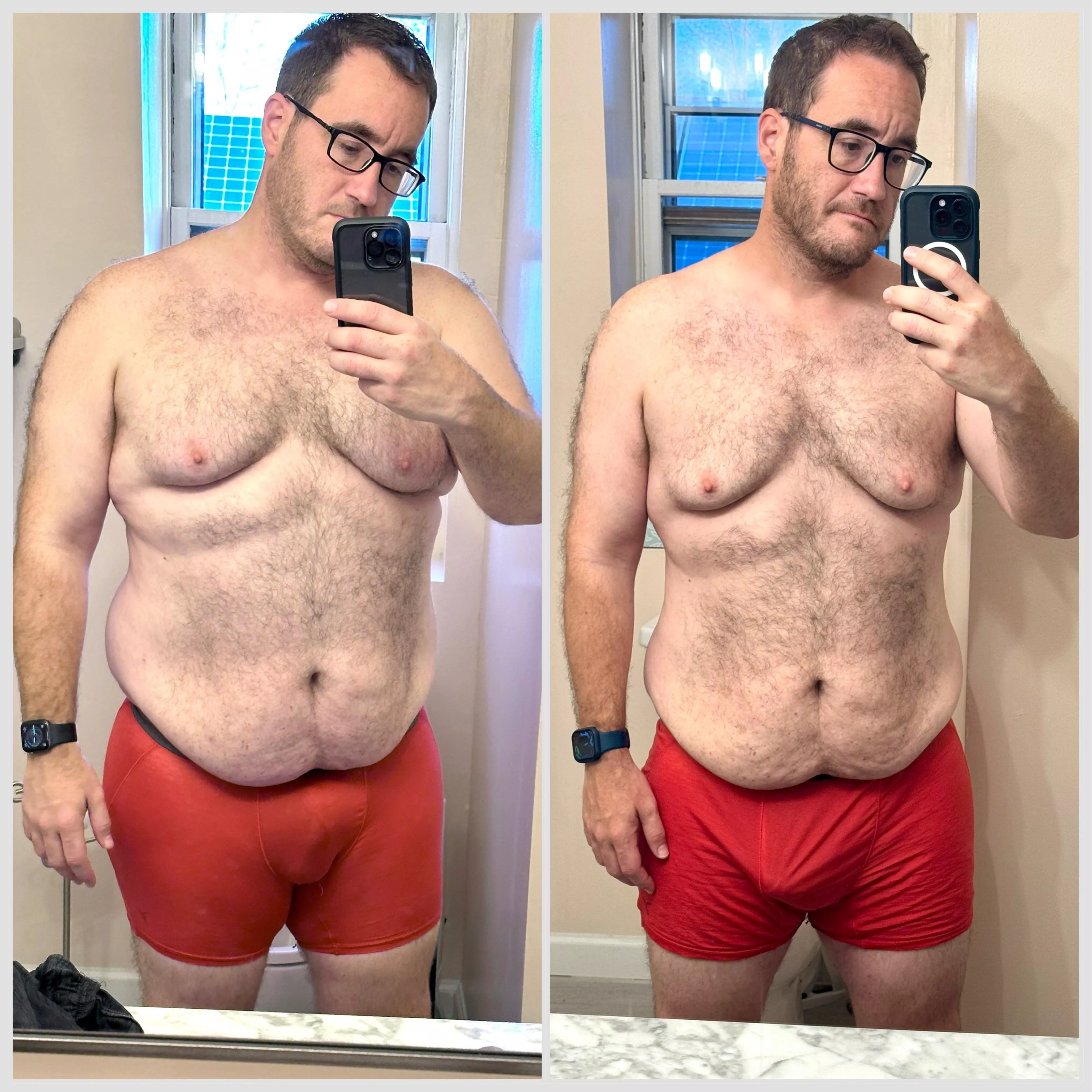 Same undies. Less man.