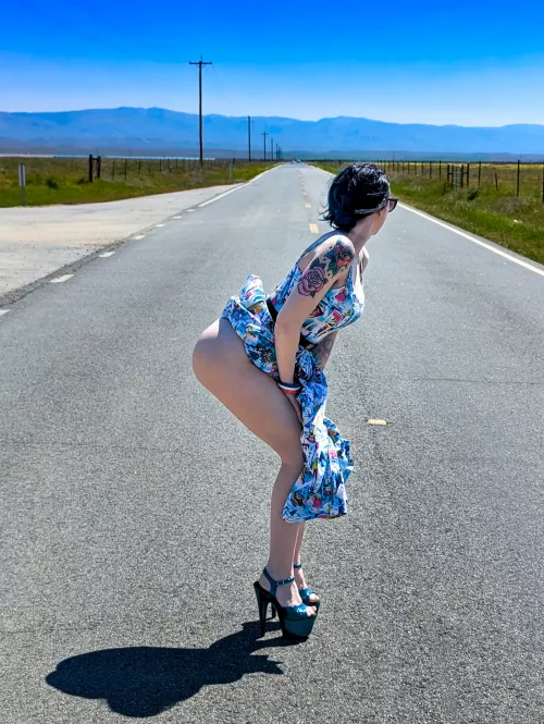 Sometimes you just have to get out a be a little cheeky