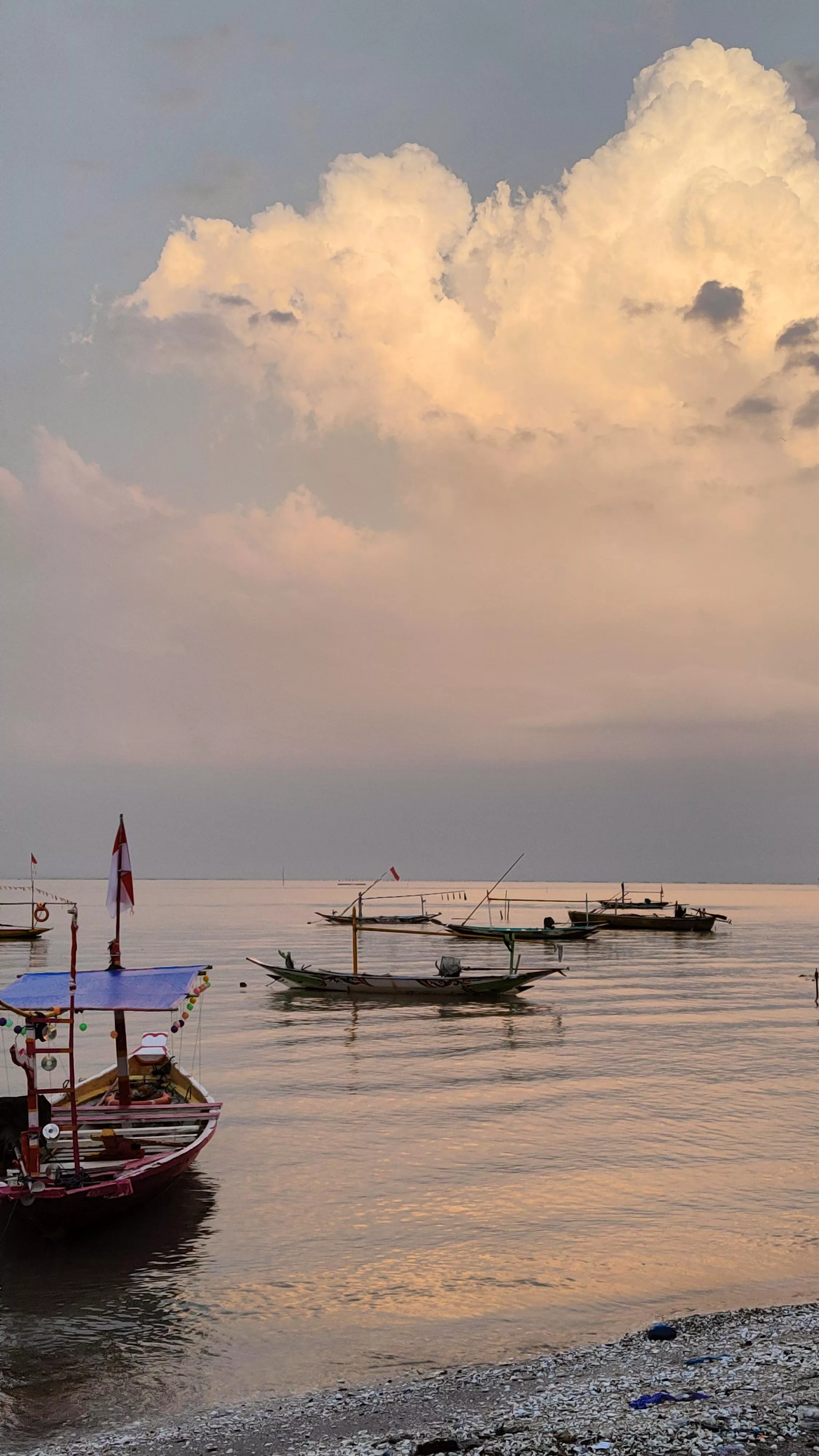 Sunset at Kenjeran Beach