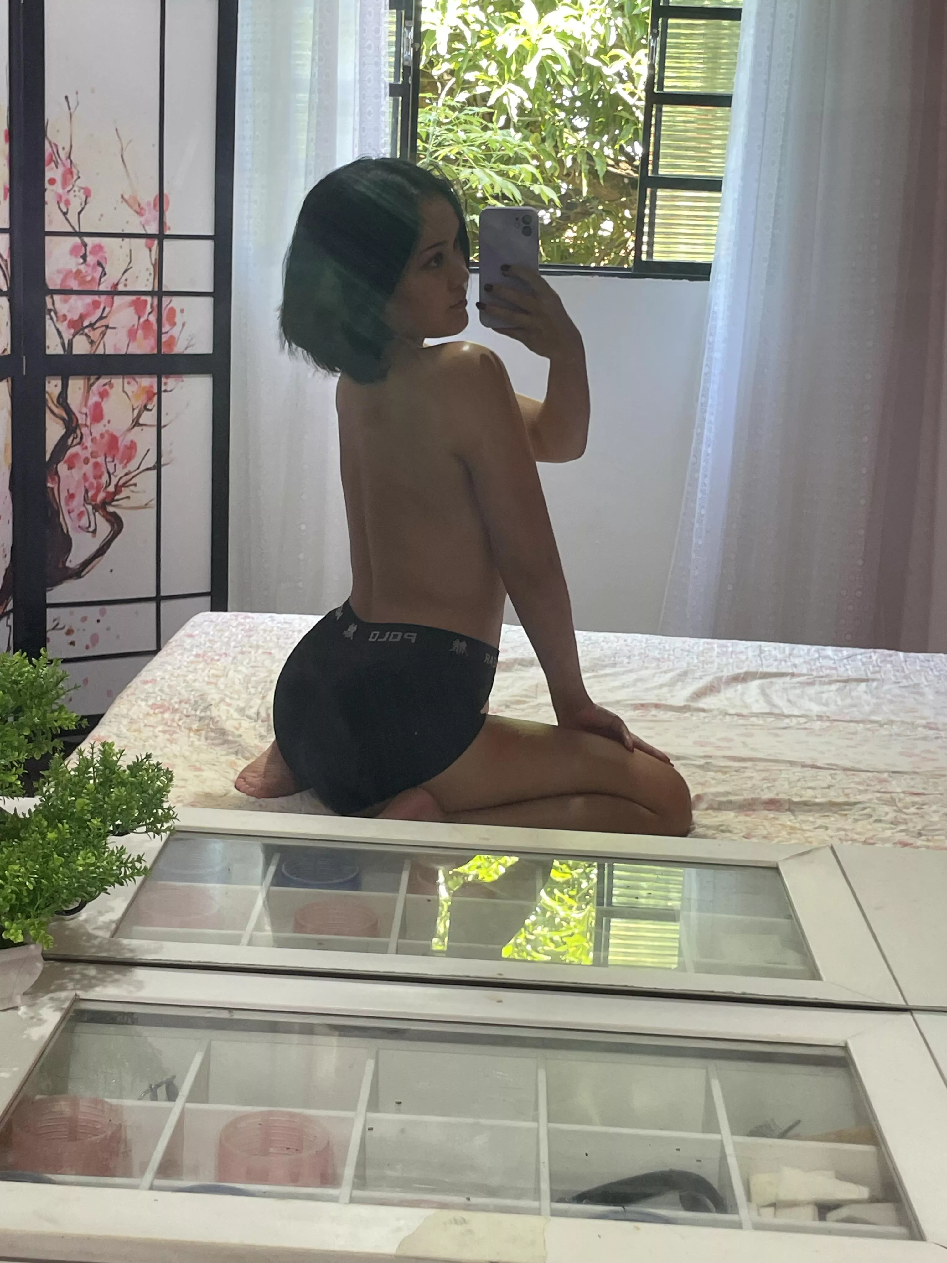 To the guys that appreciate petite natural tits here you go