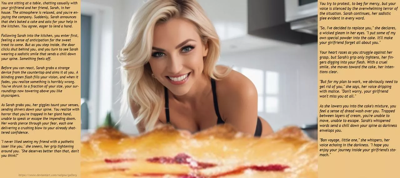 Trapped in your girlfriend's pie Part1