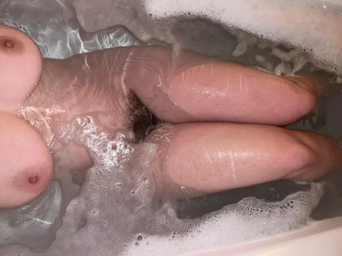 Waiting for you in the bath