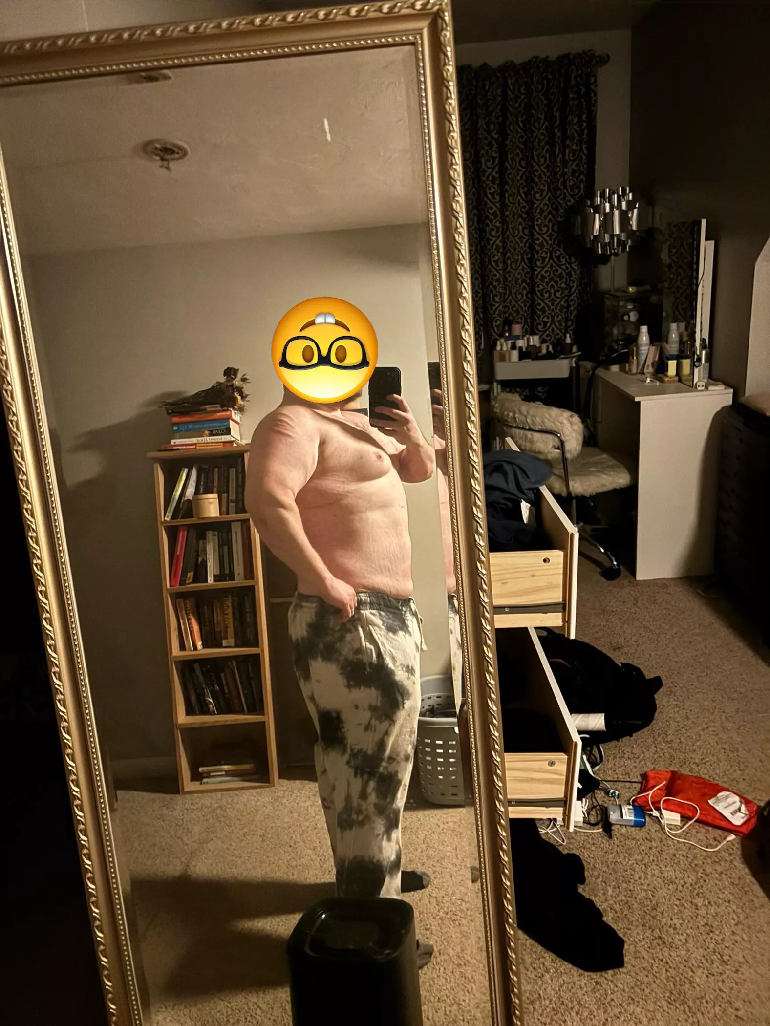 Wanna see under the sweats? 😅