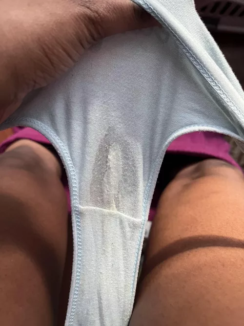 When you’re minding you business but your snatch has other plans