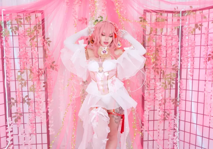 Yae Miko from Genshin impact by Sonya Vibe