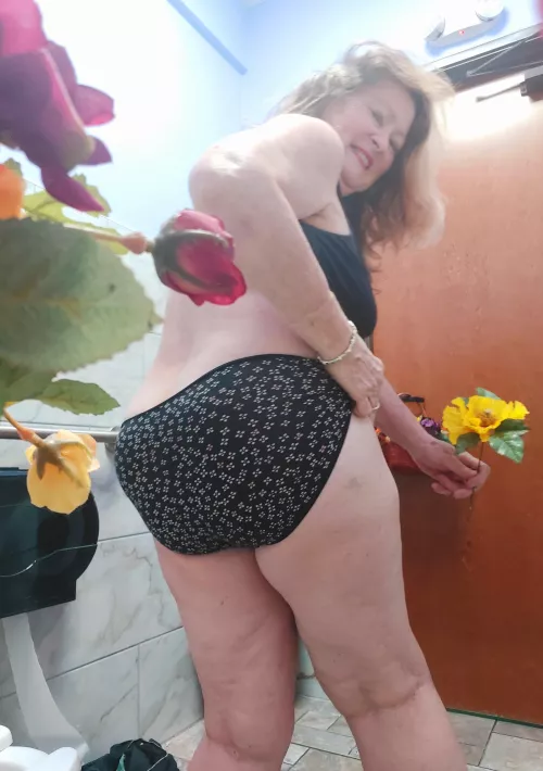 You can grab my milf panties