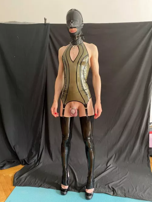 Your little rubber gimp doll!