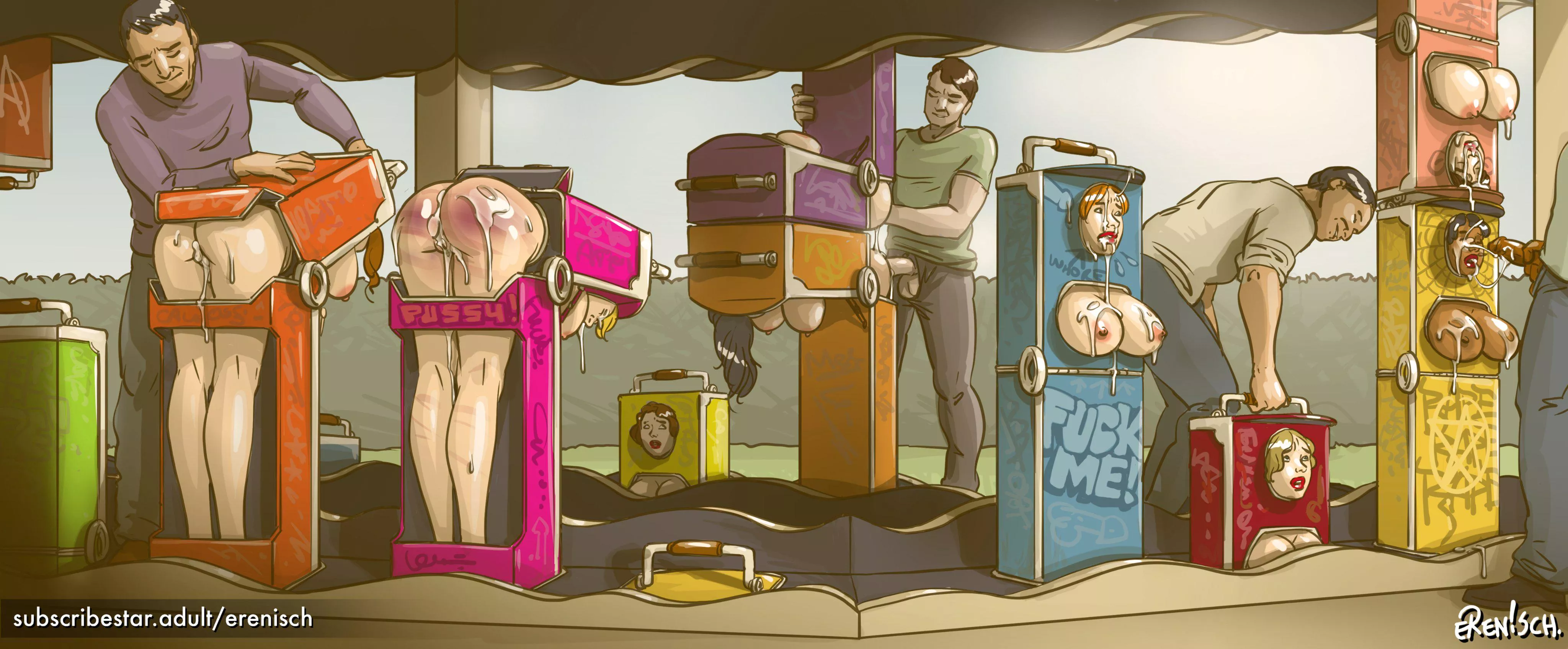 All these holes to use