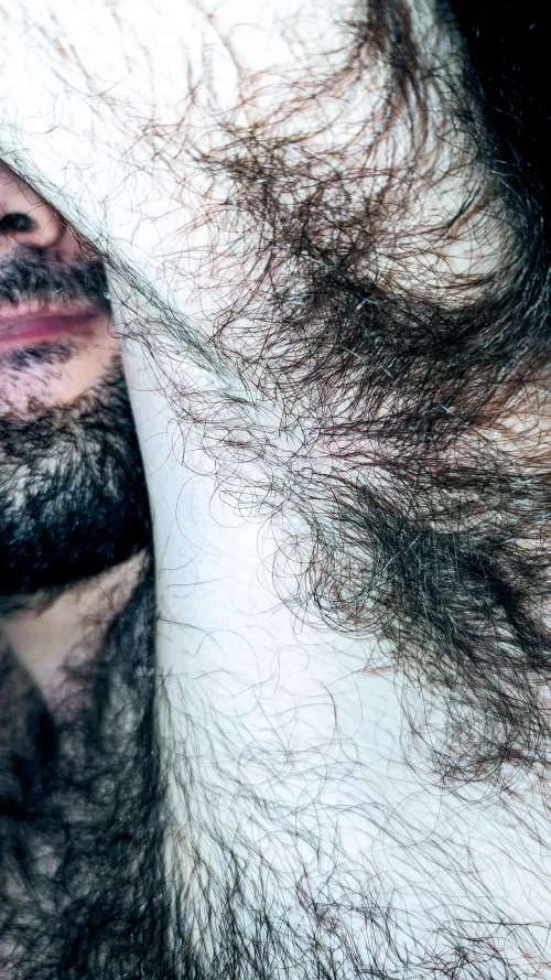 Armpit and a lil smile.