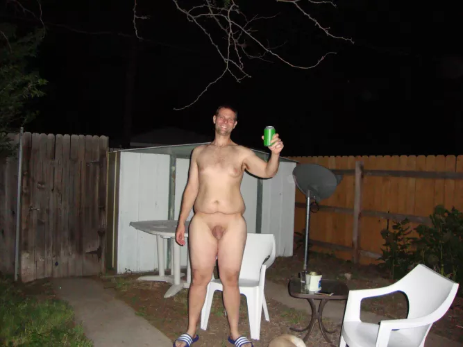 Cheers! 🍻 I wonder if the neighbors saw the flash.