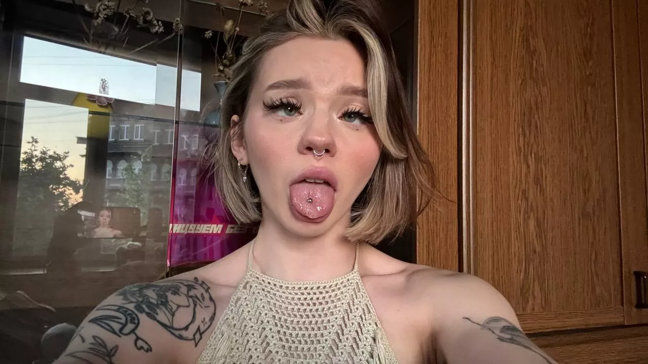 do you like my ahegao face?