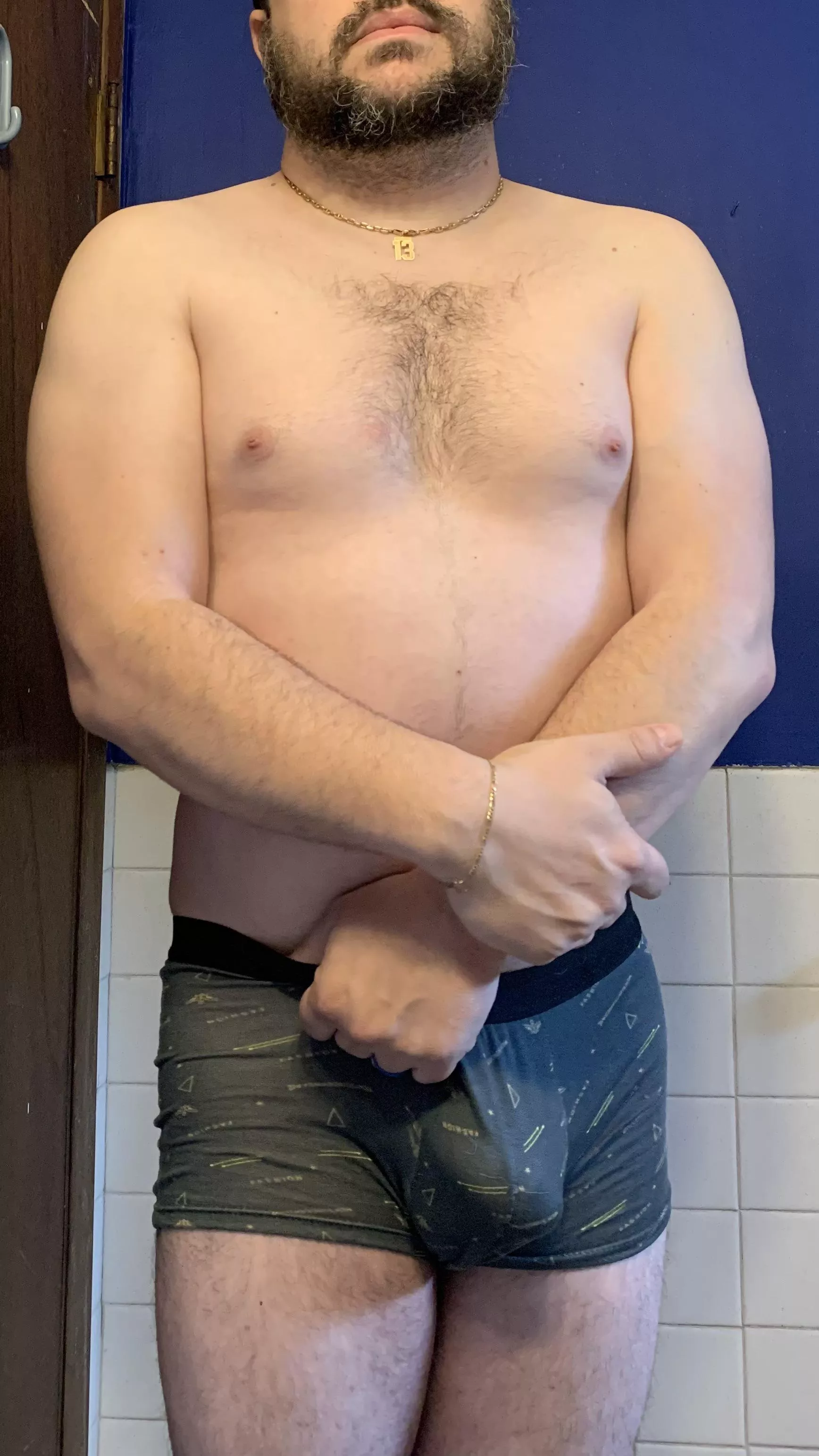 Hope this group is okay with slightly hairy chests