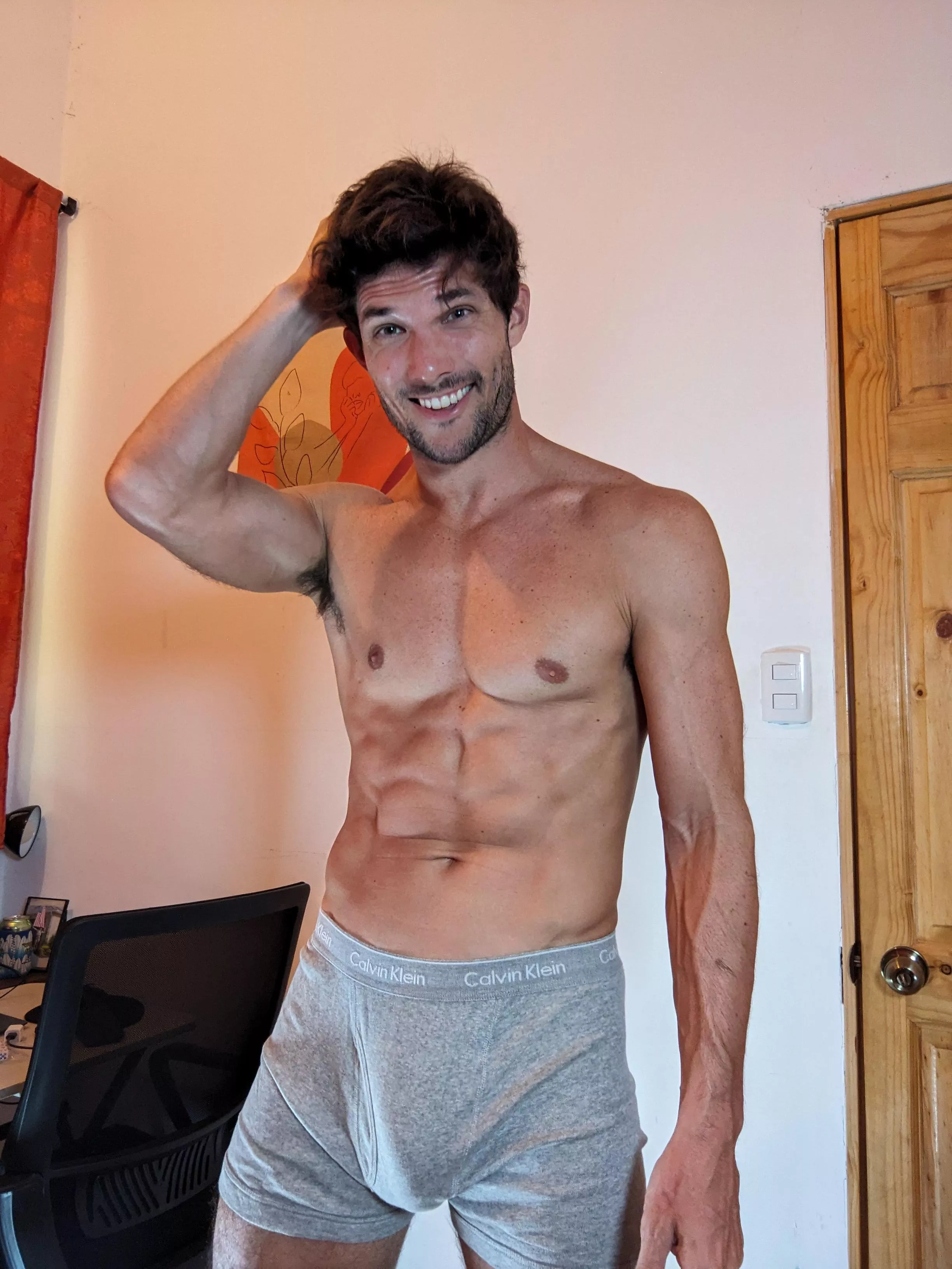 I don't mind if you watch me change