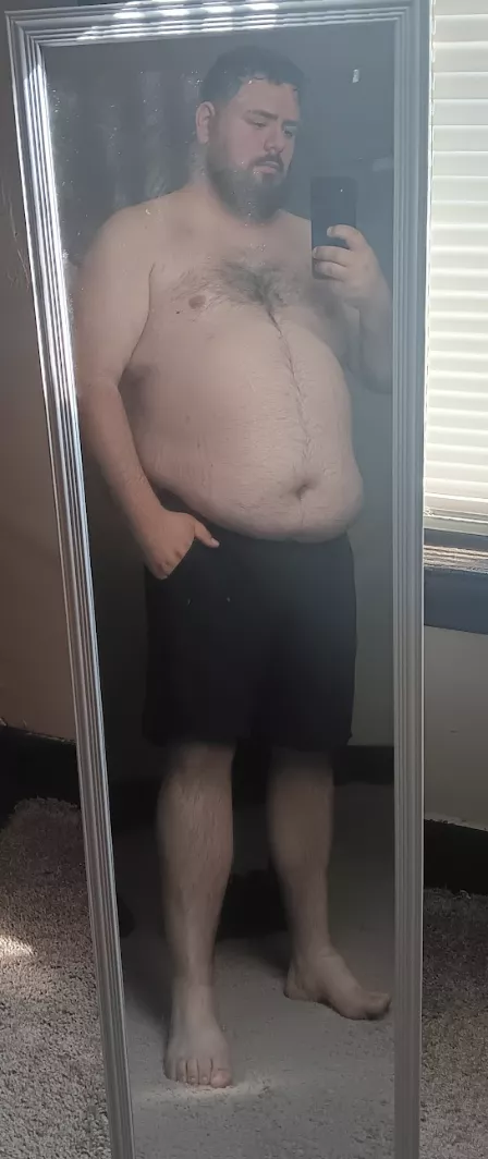 I know I am not what most gay dudes are looking for in terms of looks, but im glad a few people out there are into the bear type at least. 