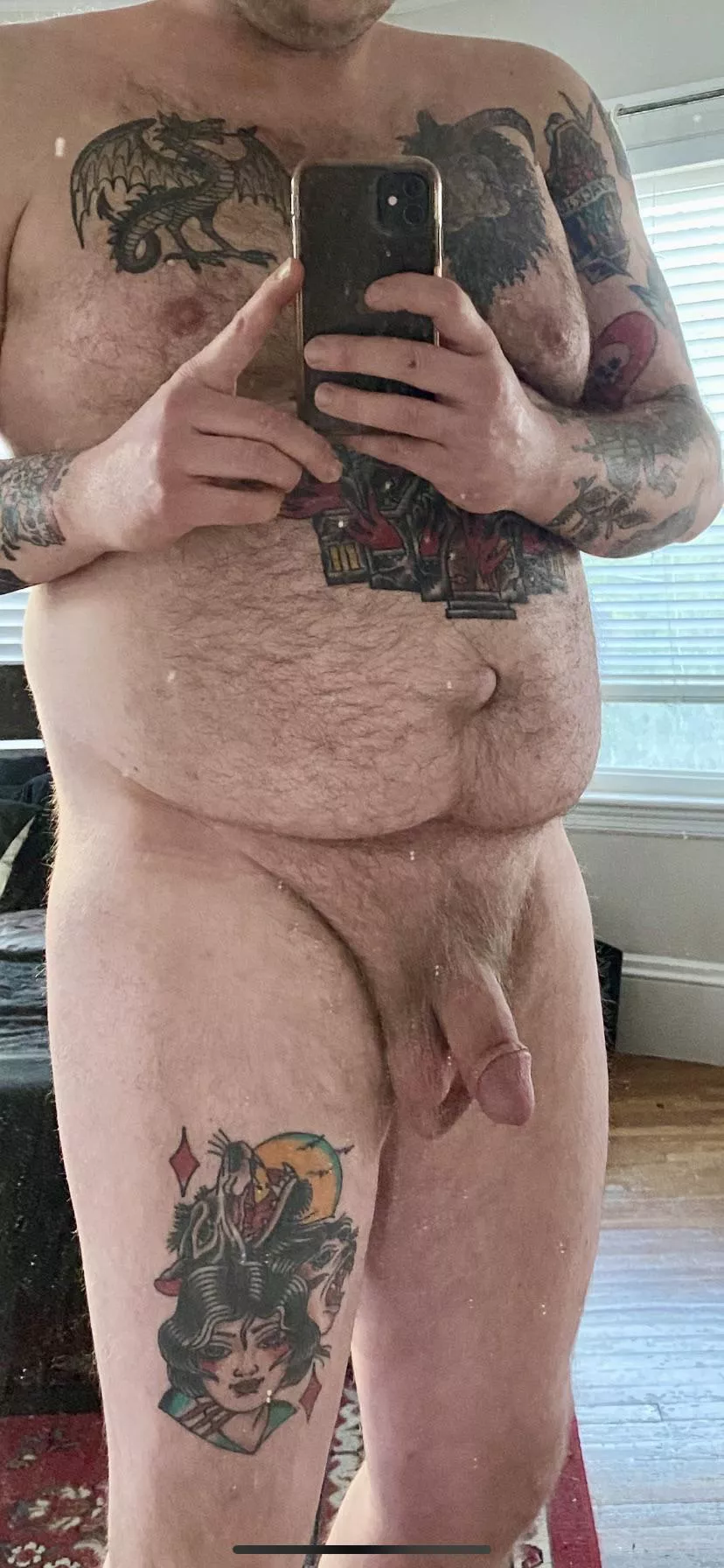 i love my chubby body