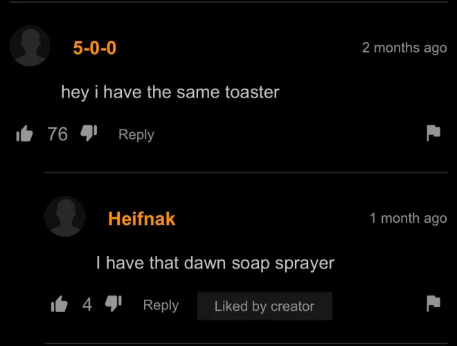 I think they might have some similarities.